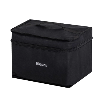 Markery dwustronne alkoholowe w etui 168 sztuk