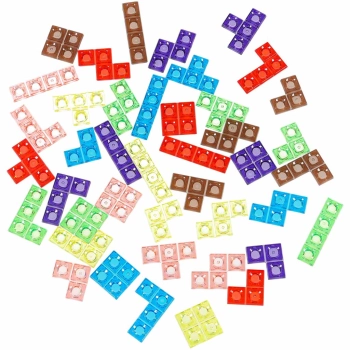 Gra logiczna układanka tetris stojący