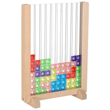 Gra logiczna układanka tetris stojący