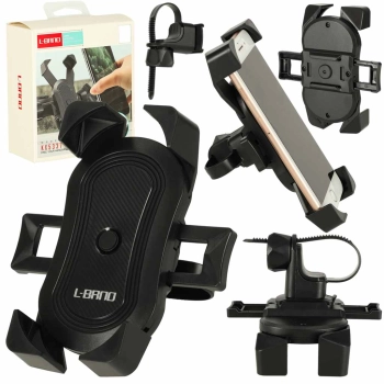 Uchwyt rowerowy na telefon do roweru motocyklowy hulajnogi wózka C51 solidny mocny