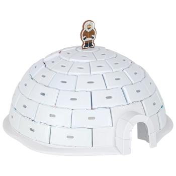 Gra zręcznościowa zbuduj igloo pingwiny