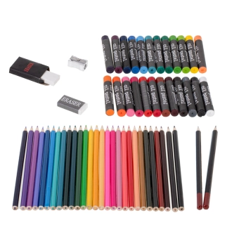 Zestaw plastyczny do malowania w walizce 145el niebieski