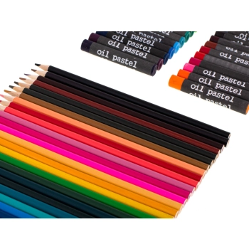 Zestaw plastyczny do malowania w walizce 145el niebieski