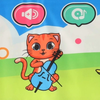 Mata muzyczna interaktywna pianinko z nagrywaniem