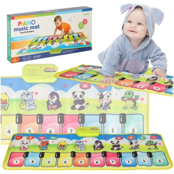 Mata muzyczna interaktywna pianinko z nagrywaniem