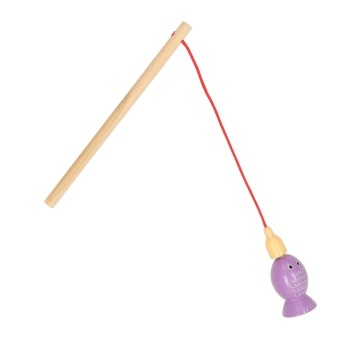 Gra drewniana montessori łowienie rybek marchewki robaczki