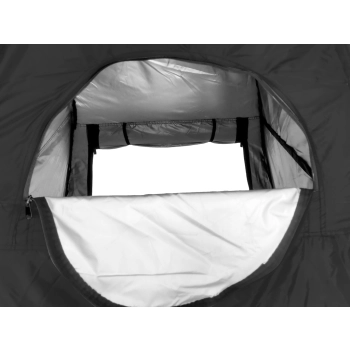 Namiot prysznic przebieralnia przenośne wc czarny