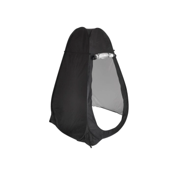 Namiot prysznic przebieralnia przenośne wc czarny