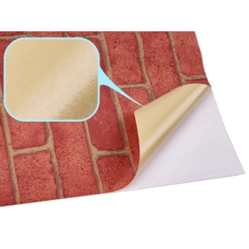 Folia rolka samoprzylepna okleina tapeta cegła 1,22x50m