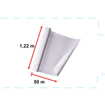 Folia rolka samoprzylepna okleina tapeta biały marmur - jazz 1,22x50m