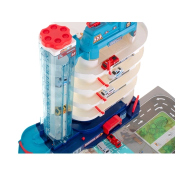 Parking garaż 5 poziomów elektryczna winda mata 8 aut