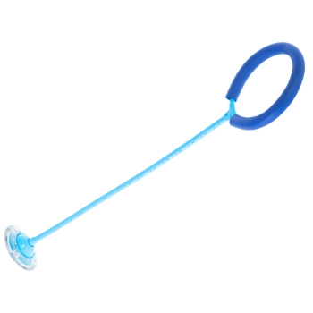 Hula hop na nogę skakanka skipper piłka świecąca migająca LED niebieska