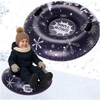 Ślizgacz sanki dmuchane na śnieg koło opona 110cm x 26cm