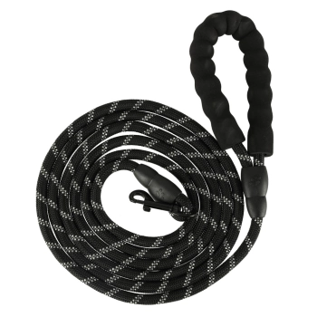 Smycz dla psa treningowa na lince wytrzymała odblaskowa 3m