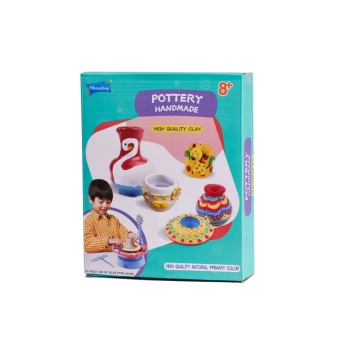 Glina rzeźbiarska masa do modelowania zapas do koła garncarskiego 1200g