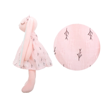 Maskotka pluszowa królik różowy 35cm