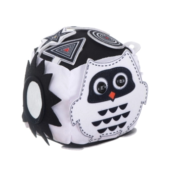 Kostka edukacyjna sensoryczna kontrastowa dotykowa