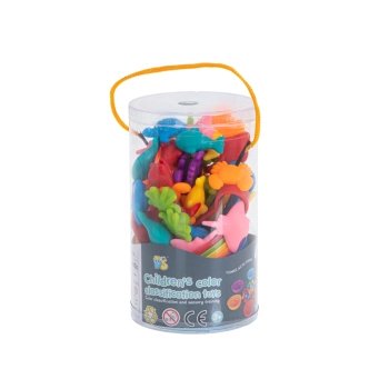 Zwierzęta safari edukacyjne nauka liczenia montessori 36el.