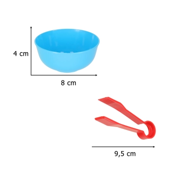 Zwierzęta safari edukacyjne nauka liczenia montessori 36el.