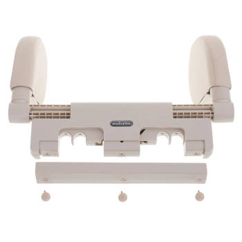 Zagłówek samochodowy poduszka podróżna oparcie na głowę szyje do samochodu regulowane beżowy