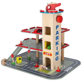 Parking drewniany garaż LULILO BENINO piętrowy