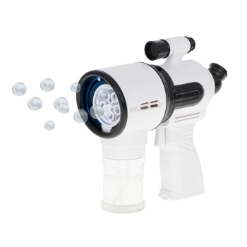 Pistolet do robienia baniek mydlanych bańki mydlane biały