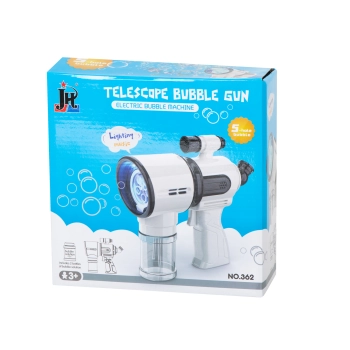 Pistolet do robienia baniek mydlanych bańki mydlane biały