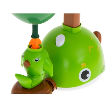 Wyrzutnia balonów samochód aerodynamiczny ryba zestaw 21 elementów