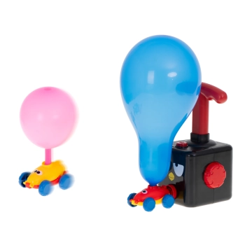 Wyrzutnia balonów samochód aerodynamiczny rakieta zestaw 15 elementów