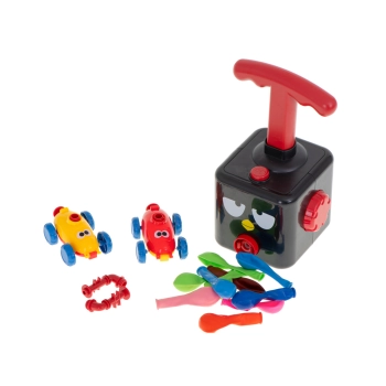 Wyrzutnia balonów samochód aerodynamiczny rakieta zestaw 15 elementów