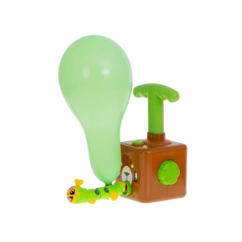 Wyrzutnia balonów samochód aerodynamiczny miś zestaw 23 elementy