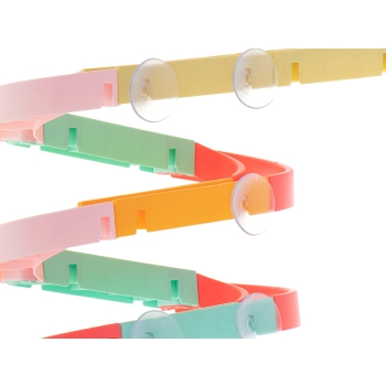 Zabawka do kąpieli zjeżdzalnia tor wodny + akcesoria