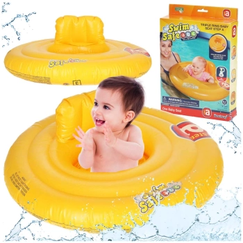 Kółko do pływania koło dmuchane dla niemowląt małych dzieci z siedziskiem BESTWAY 32096
