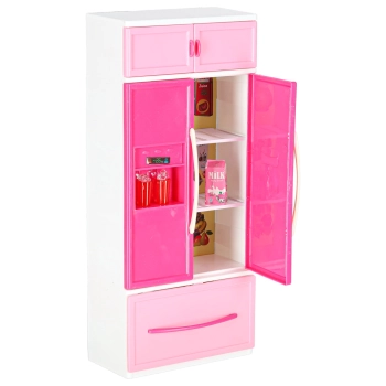 Mebelki dla lalek kuchnia 4 segmenty dźwięki LED 48cm