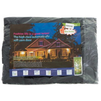 Moskitiera siatka magnetyczna na drzwi 160x230cm CZARNA