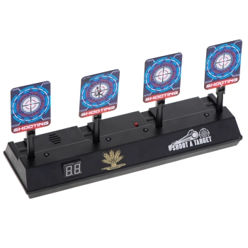 Tarcza do strzelania elektroniczna cyfrowa 4 cele licznik