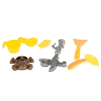 Stolik wodny do kąpieli piaskownica statek pirat / 25el.