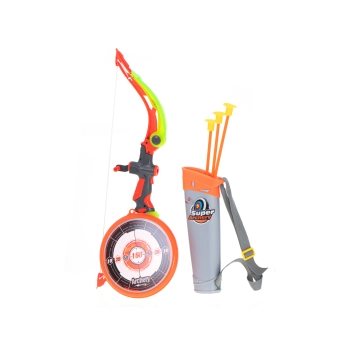 Łuk dla dzieci strzałki i tarcza zestaw strzelecki XXL