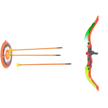 Łuk dla dzieci strzałki i tarcza zestaw strzelecki XXL
