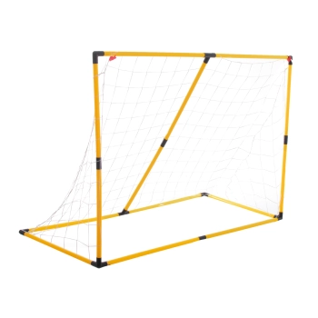 Bramka piłkarska treningowa z siatką + mata celownicza + piłka
