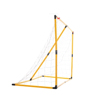 Bramka piłkarska treningowa z siatką + mata celownicza + piłka