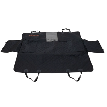 Mata dla psa do samochodu na siedzenie wodoodporna czarna