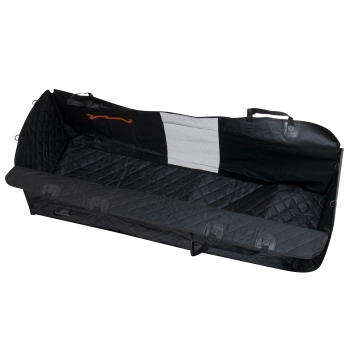 Mata dla psa do samochodu na siedzenie wodoodporna czarna