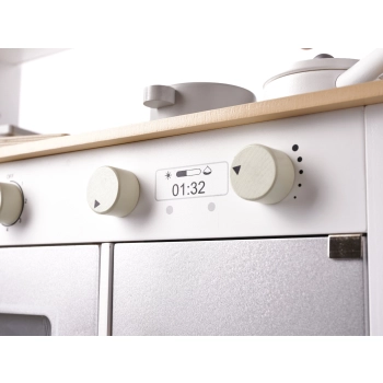 Kuchnia dla dzieci drewniana MDF MODERN CLASSIC akcesoria 82cm