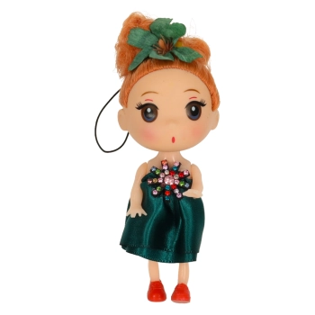 Lalka lalki do domku dla lalek 3 dziewczynki + 1 chłopczyk zestaw 4szt. 12cm