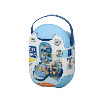 Zestaw lekarza z akcesoriami w walizce 34el. + stolik