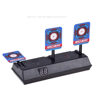 Tarcza do strzelania do wyrzutni karabinu elektroniczna strzelnica 3 cele licznik cyfrowy