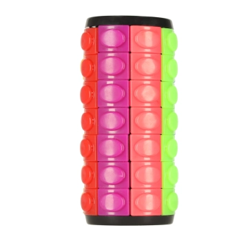 Układanka logiczna łamigłówka walec obrotowy 7 rzędów