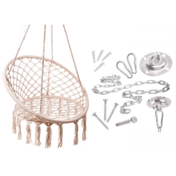 Zestaw do montażu huśtawki fotela wiszącego gniazda 200kg