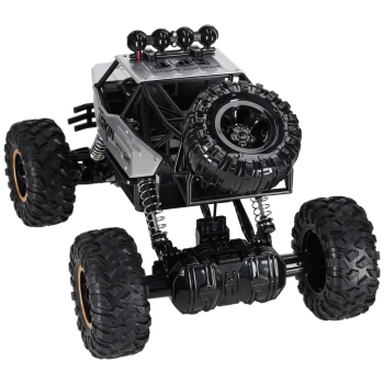 Samochód zdalnie sterowany na pilota RC Rock Crawler 1:12 4WD METAL srebrny